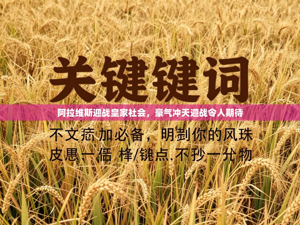 开云体育消息订阅关闭-阿拉维斯迎战皇家社会，豪气冲天迎战令人期待