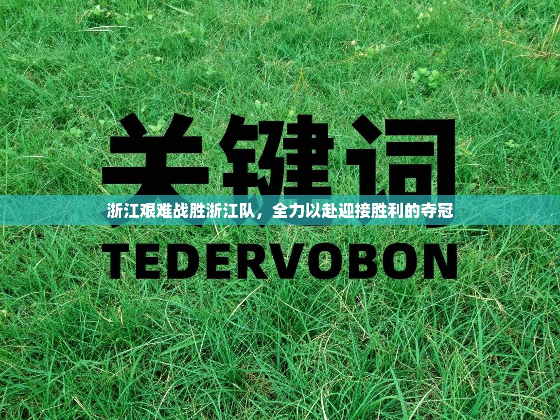 -浙江艰难战胜浙江队，全力以赴迎接胜利的夺冠  第1张